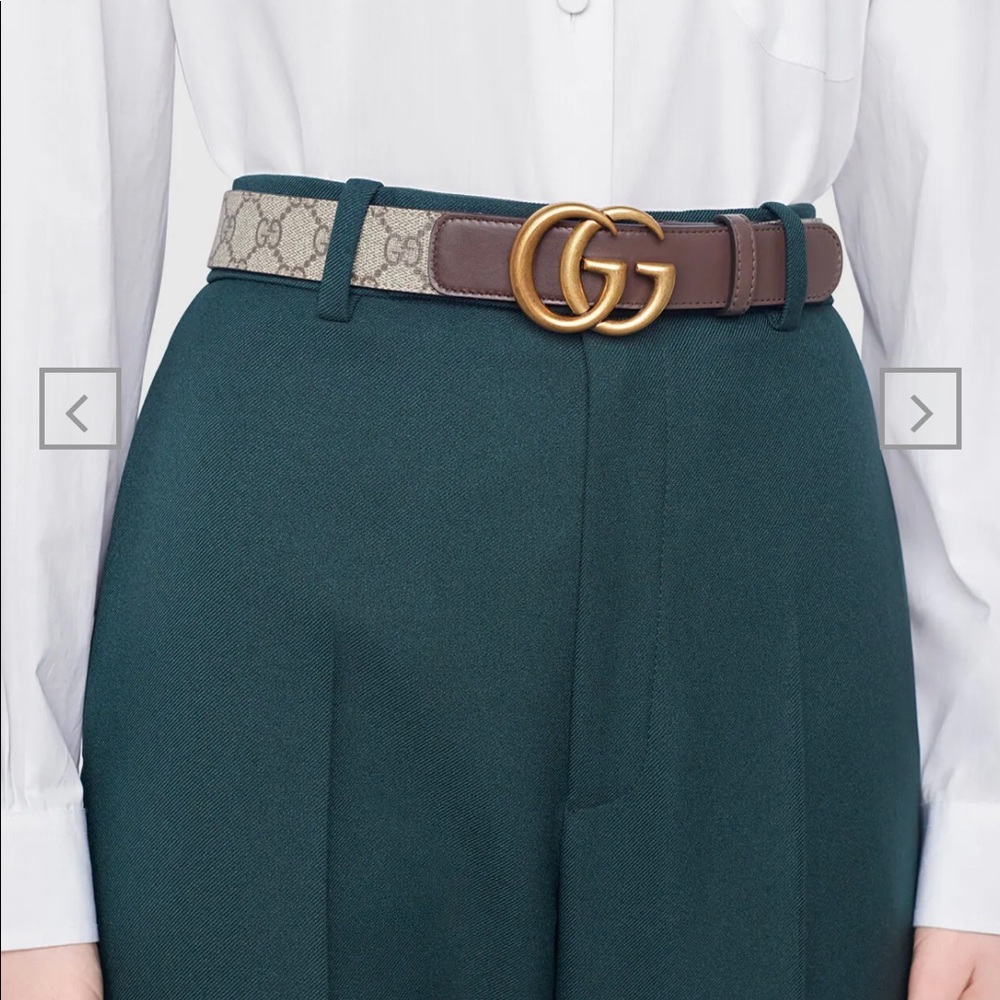 Women brown Gucci belt - Picture 6 of 7